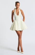 Jocelyn Mini Dress - Ivory - Napalia