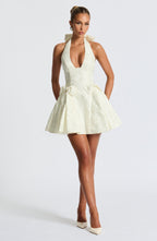 Jocelyn Mini Dress - Ivory - Napalia