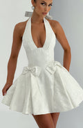 Jocelyn Mini Dress - Ivory - Napalia