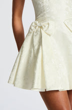 Jocelyn Mini Dress - Ivory - Napalia
