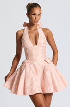 Jocelyn Mini Dress - Soft Peach - Napalia