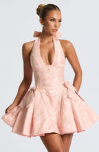 Jocelyn Mini Dress - Soft Peach - Napalia