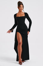 Jordana Maxi Dress - Black - Napalia