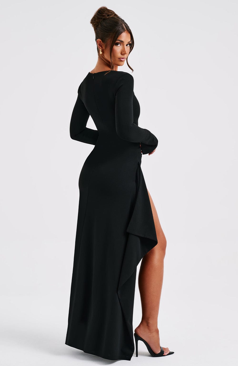 Jordana Maxi Dress - Black - Napalia
