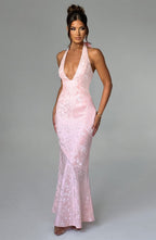 Josephine Maxi Dress - Blush - Napalia
