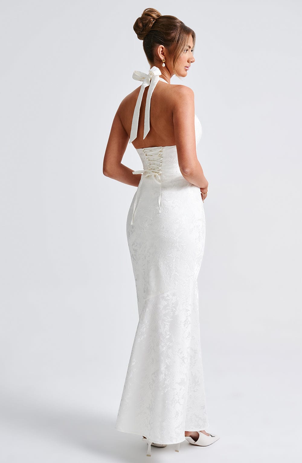 Josephine Maxi Dress - Ivory - Napalia