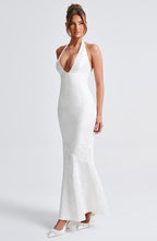 Josephine Maxi Dress - Ivory - Napalia