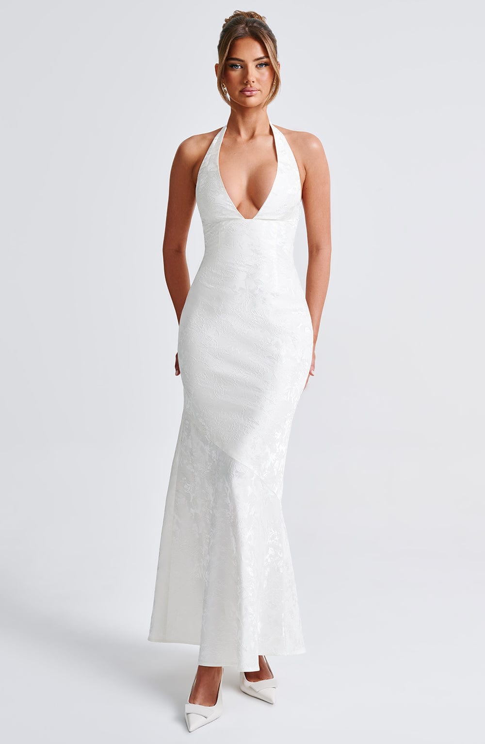Josephine Maxi Dress - Ivory - Napalia