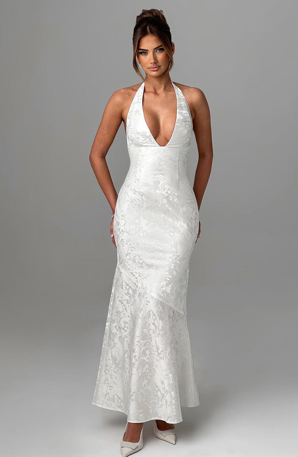 Josephine Maxi Dress - Ivory - Napalia