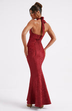 Josephine Maxi Dress - Red - Napalia