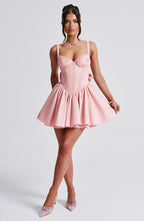 Josie Mini Dress - Blush - Napalia
