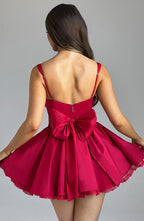 Josie Mini Dress - Red - Napalia