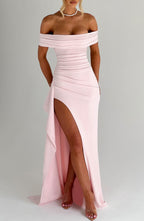 Joyce Maxi Dress - Blush - Napalia