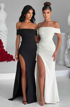 Joyce Maxi Dress - Ivory - Napalia