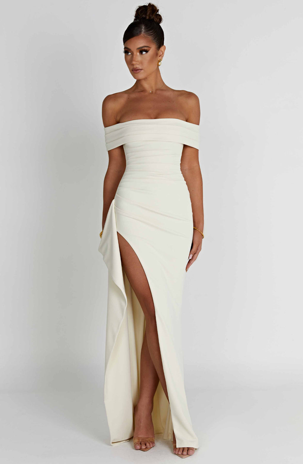 Joyce Maxi Dress - Ivory - Napalia