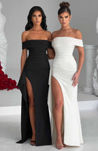 Joyce Maxi Dress - Ivory - Napalia