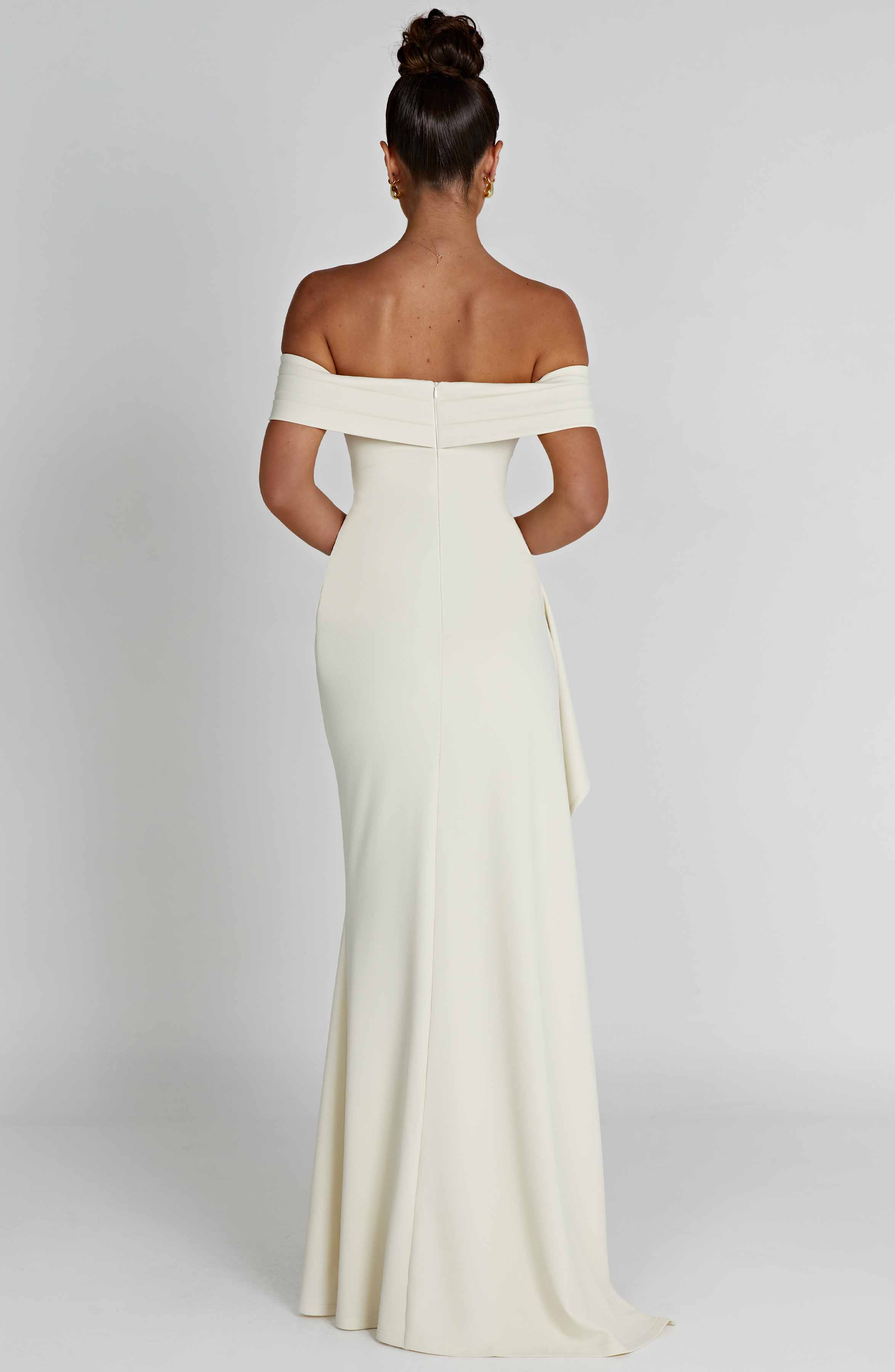 Joyce Maxi Dress - Ivory - Napalia