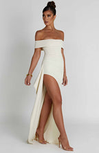 Joyce Maxi Dress - Ivory - Napalia