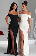 Joyce Maxi Dress - Ivory - Napalia
