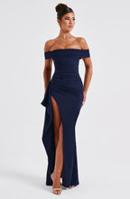 Joyce Maxi Dress - Navy - Napalia