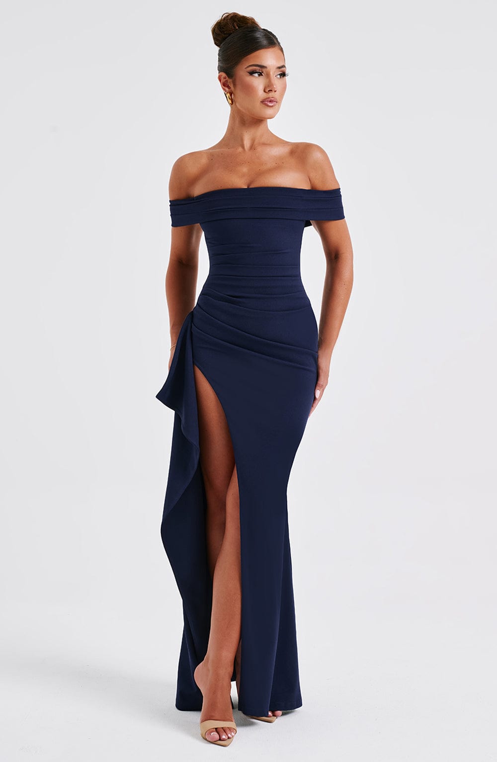 Joyce Maxi Dress - Navy - Napalia