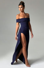 Joyce Maxi Dress - Navy - Napalia