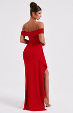 Joyce Maxi Dress - Red - Napalia