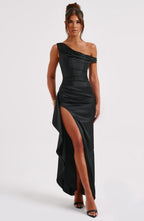 Juliene Maxi Dress - Black - Napalia