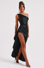Juliene Maxi Dress - Black - Napalia