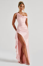 Juliene Maxi Dress - Blush - Napalia