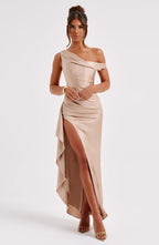 Juliene Maxi Dress - Champagne - Napalia