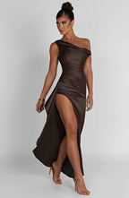 Juliene Maxi Dress - Charcoal - Napalia