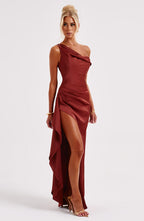 Juliene Maxi Dress - Rust - Napalia