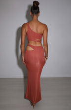 Kaela Maxi Skirt - Rust - Napalia