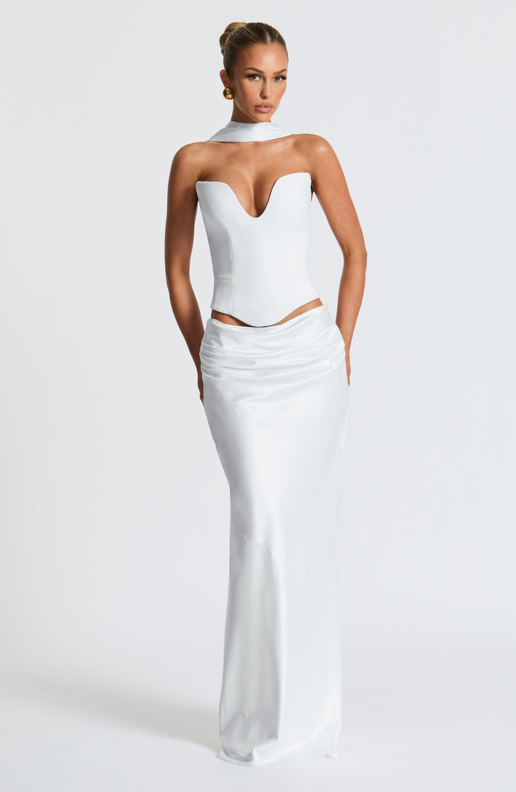 Kamiyah Corset - Ivory - Napalia