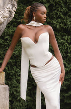 Kamiyah Corset - Ivory - Napalia
