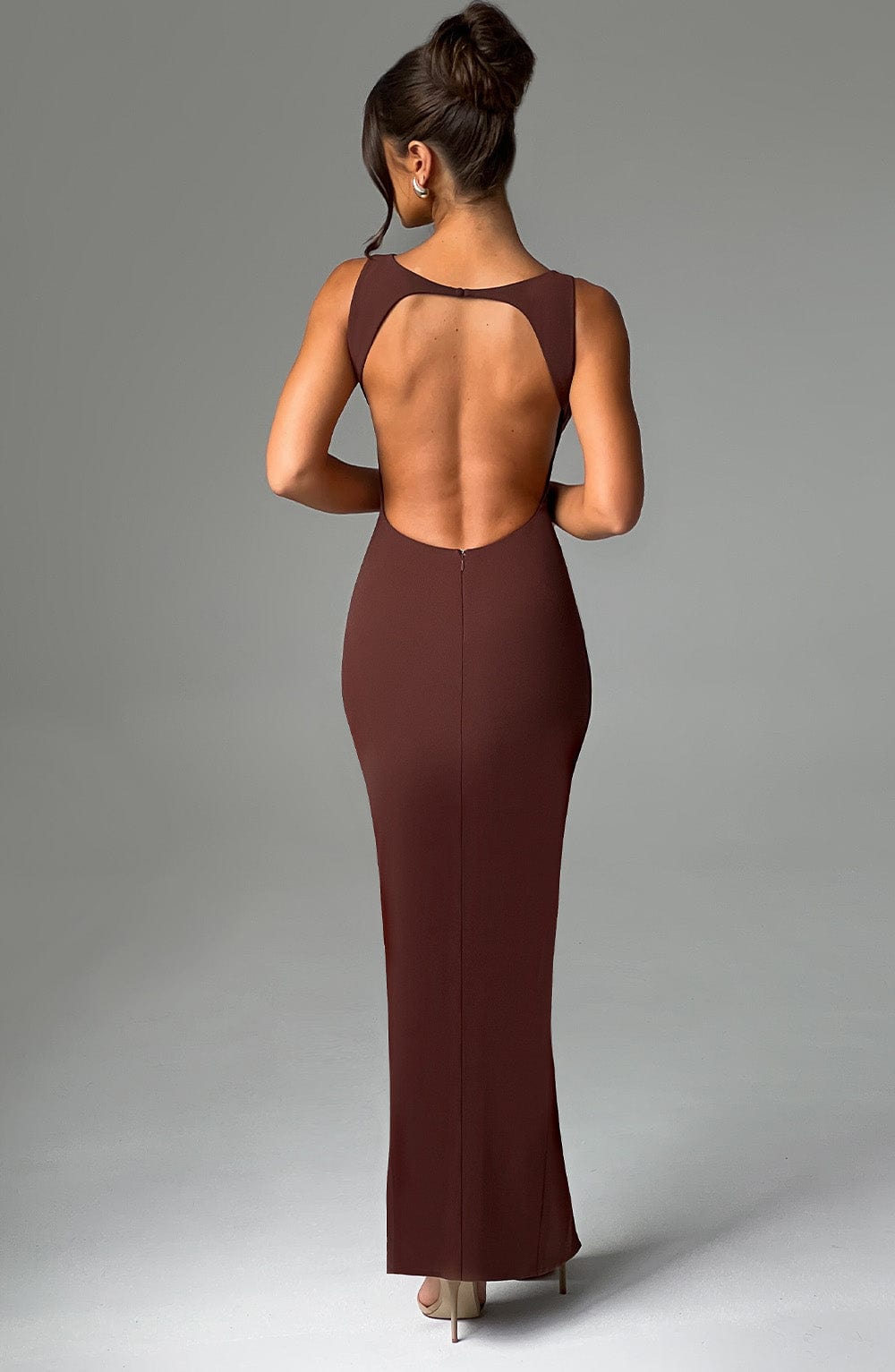 Kassandra Maxi Dress - Chocolate - Napalia