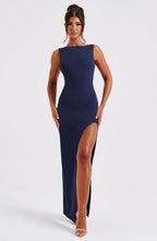 Kassandra Maxi Dress - Navy - Napalia