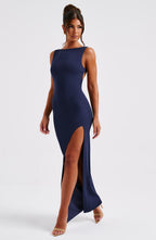Kassandra Maxi Dress - Navy - Napalia