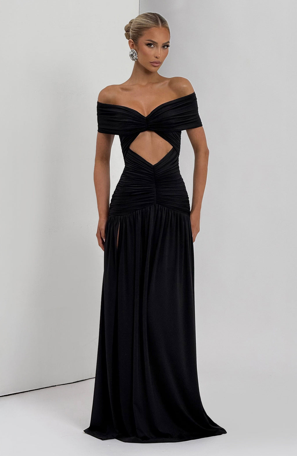 Kathryn Maxi Dress - Black - Napalia