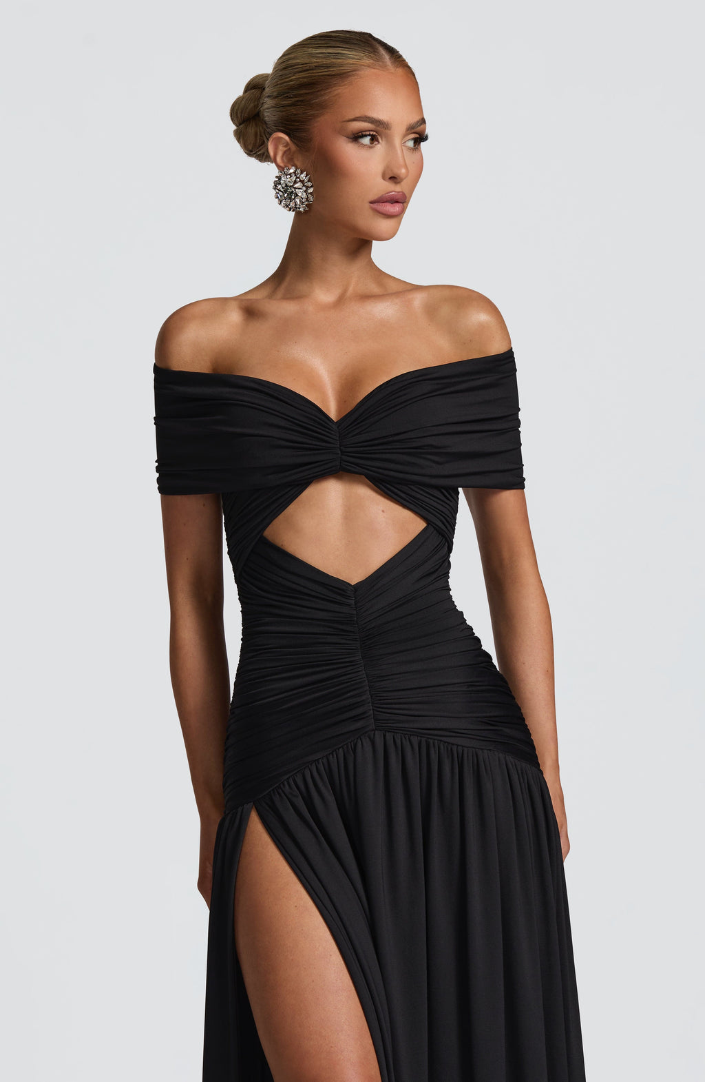 Kathryn Maxi Dress - Black - Napalia