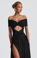 Kathryn Maxi Dress - Black - Napalia