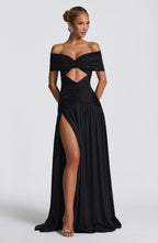 Kathryn Maxi Dress - Black - Napalia