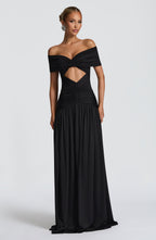 Kathryn Maxi Dress - Black - Napalia