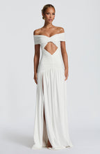 Kathryn Maxi Dress - White - Napalia