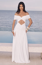 Kathryn Maxi Dress - White - Napalia