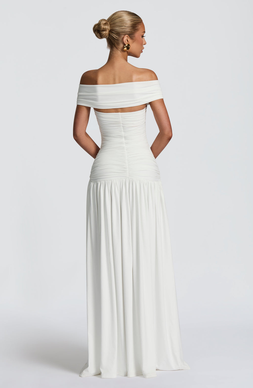 Kathryn Maxi Dress - White - Napalia