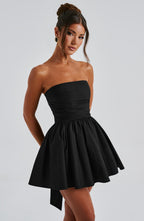 Katrina Mini Dress - Black - Napalia