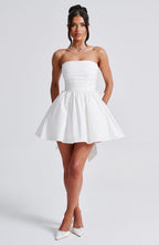 Katrina Mini Dress - Ivory - Napalia