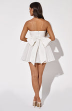 Katrina Mini Dress - Ivory Sparkle - Napalia